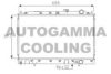 AUTOGAMMA 101433 Radiator, engine cooling